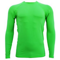 Adult Long Sleeve Rash Guard - Lime Green